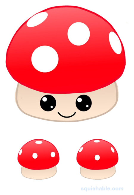 Squishable Mushroom