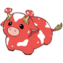Squishable Mushroom Cow