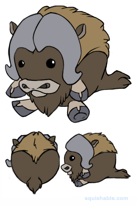 Squishable Musk Ox
