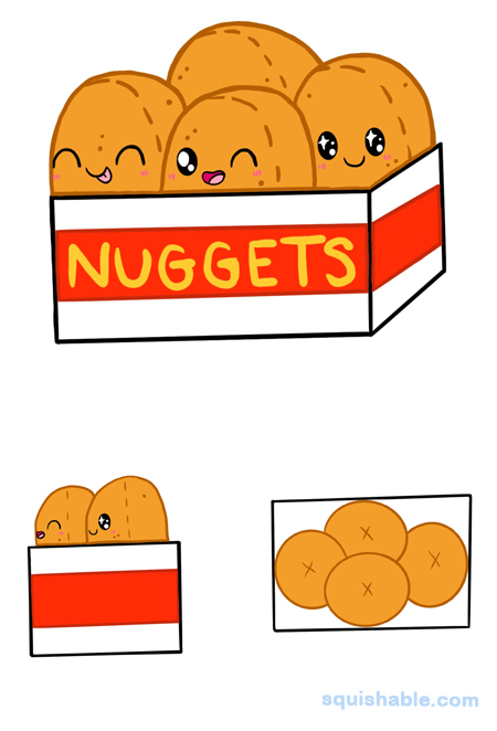 Squishable Nuggets