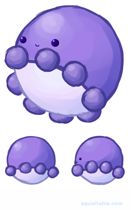Squishable Purple Octopus