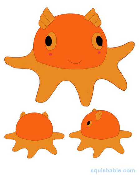 Squishable Flapjack Octopus