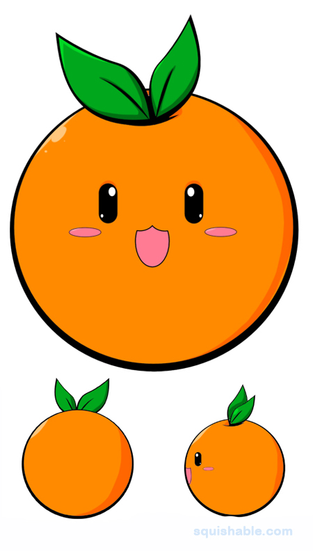 Squishable Orange