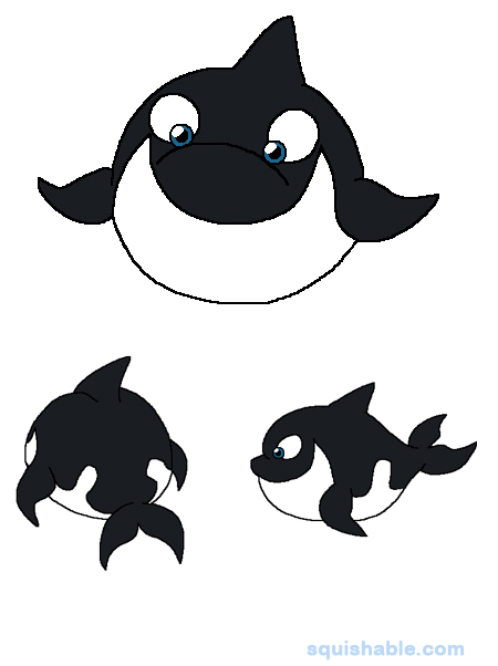 Squishable Orca