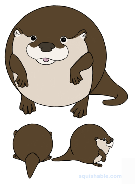 Squishable Asian Otter