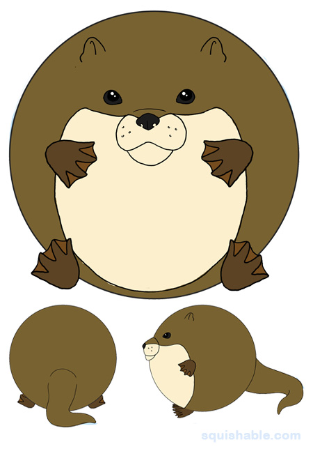 Squishable River Otter