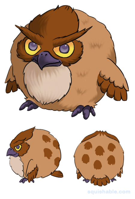 Squishable Horned Owl