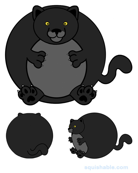 Squishable Black Panther