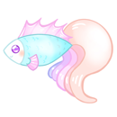 Squishable Pastel Betta Fish