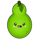 Squishable Green Pear
