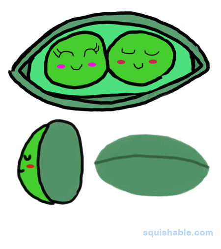 Squishable Peas in a Pod
