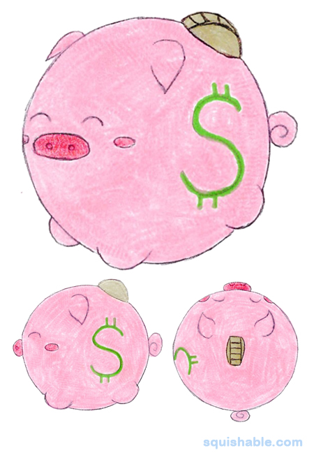 Squishable Piggy Bank
