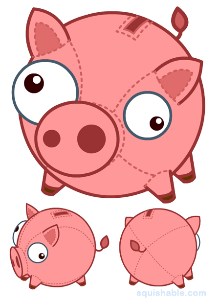 Squishable Piggy Bank