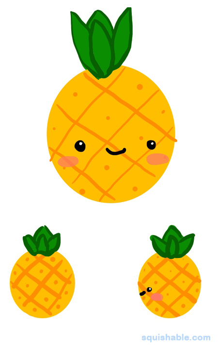 Squishable Pineapple