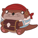 Squishable Pirate Otter