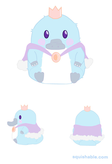 Squishable Platypus Prince
