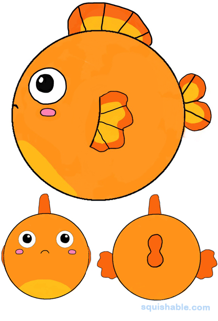 Squishable Pop-Eyed Goldfish