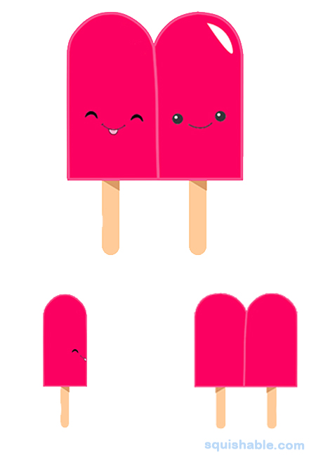 Squishable Popsicle Twins