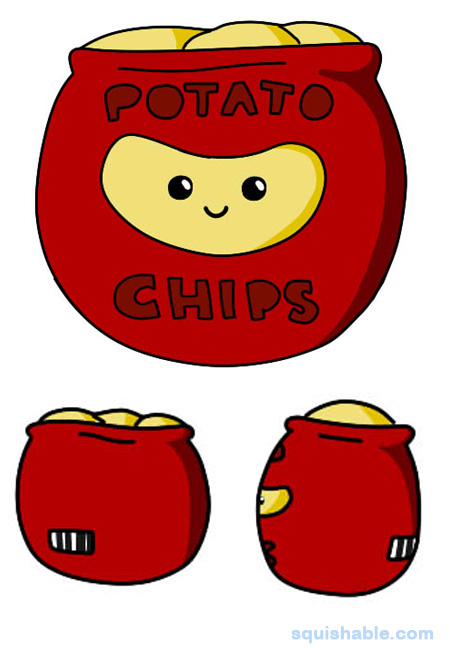 Squishable Potato Chips