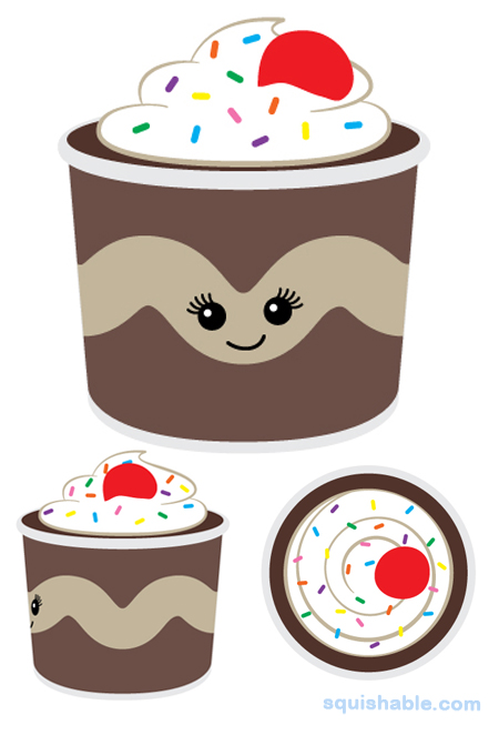 Squishable Pudding Cup