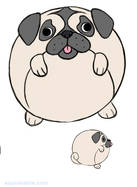 Squishable Pug