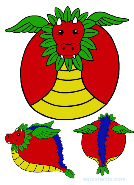 Squishable Quetzalcoatl
