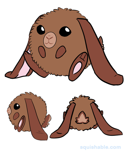 Squishable Fluffy Bunny