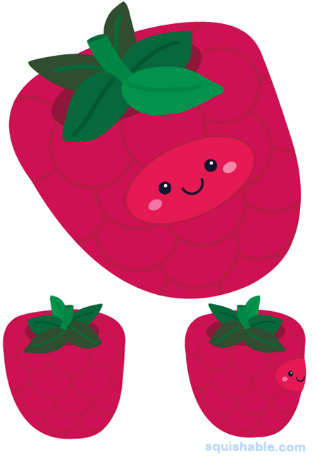 Squishable Raspberry
