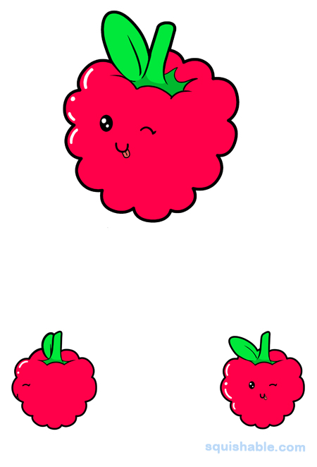 Squishable Raspberry