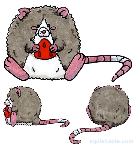 Squishable Fancy Rat