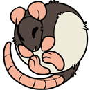 Mini Squishable Sleepy Rat