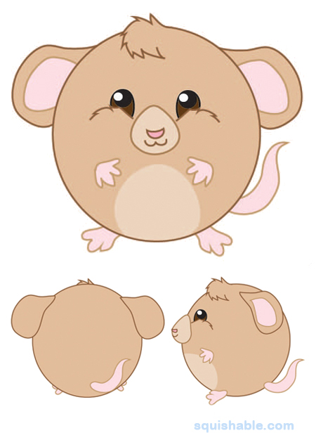 Squishable Dumbo Rat