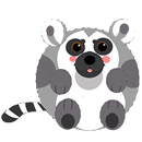 Squishable Ring Tailed Lemur