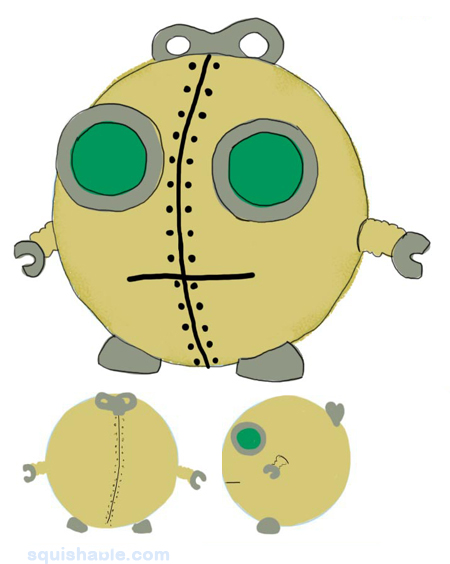 Squishable Wind-Up Robot