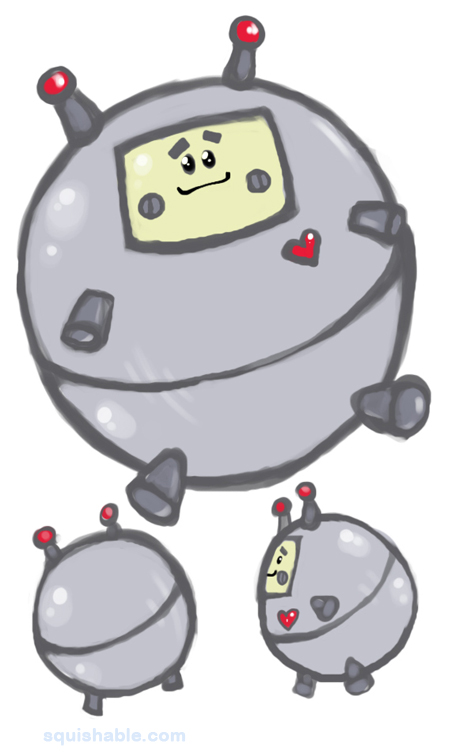 Squishable Cosmic Robot
