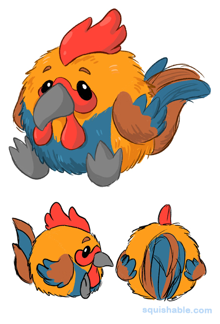 Squishable Rooster