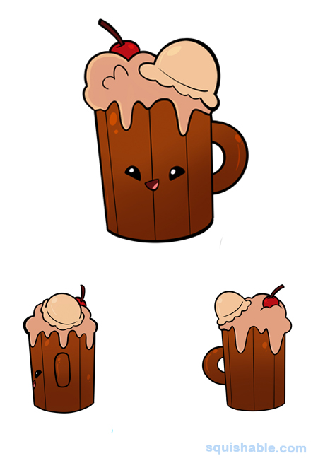 Squishable Root Beer Float
