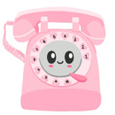 Squishable Rotary Dial Phone