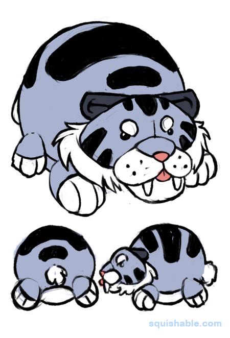 Squishable Saber Tooth Tiger