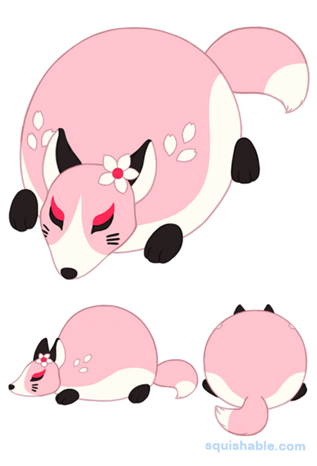 Squishable Sakura Fox