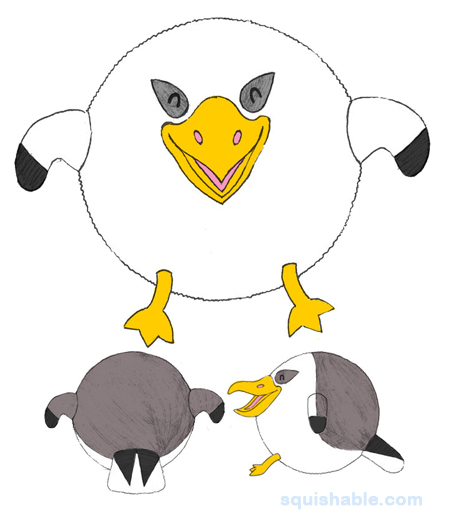 Squishable Seagull