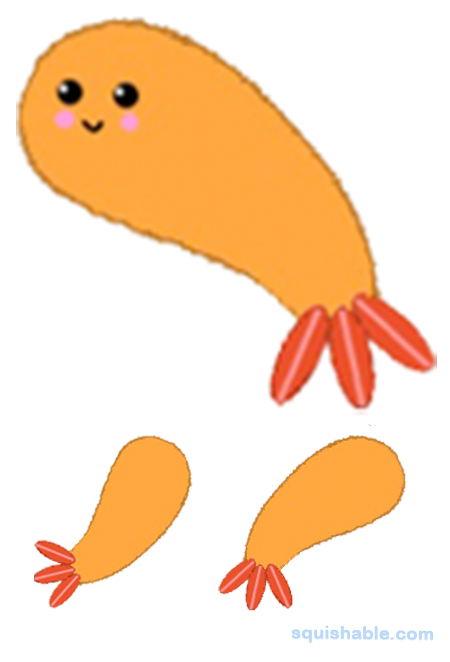 Squishable Shrimp Tempura