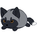Squishable Silver Fox