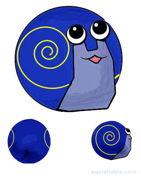 Squishable Snuggable Snail