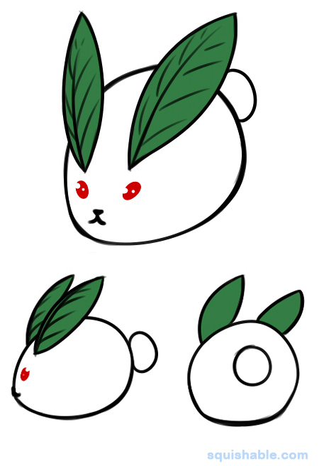 Squishable Japanese Snow Bunny