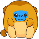 Squishable Snub-Nosed Monkey