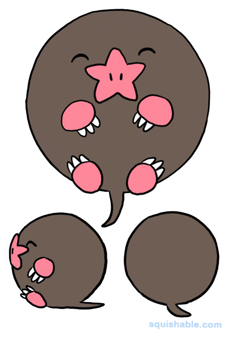 Squishable Star-Nosed Mole
