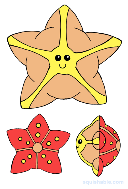 Squishable Starfish