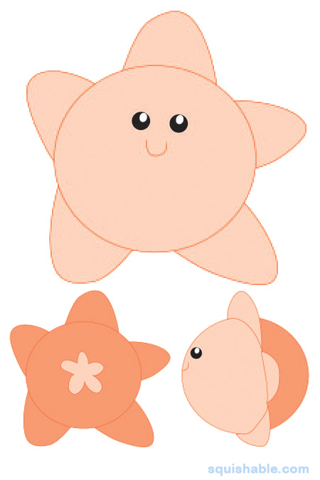 Squishable Silly Starfish