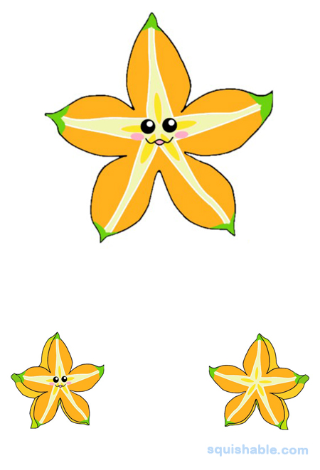 Squishable Starfruit
